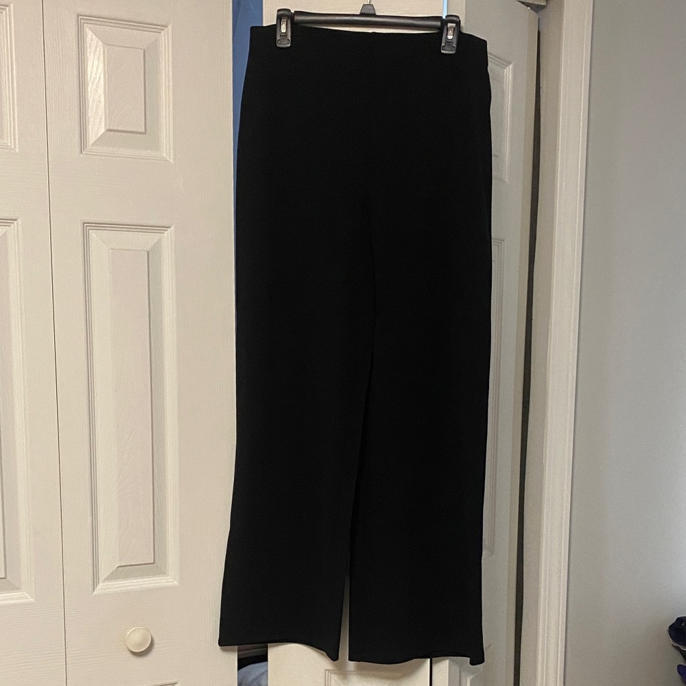 H&M Black Wide-Leg Pants
